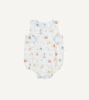 SS25 Deolinda - Seaside Print Romper