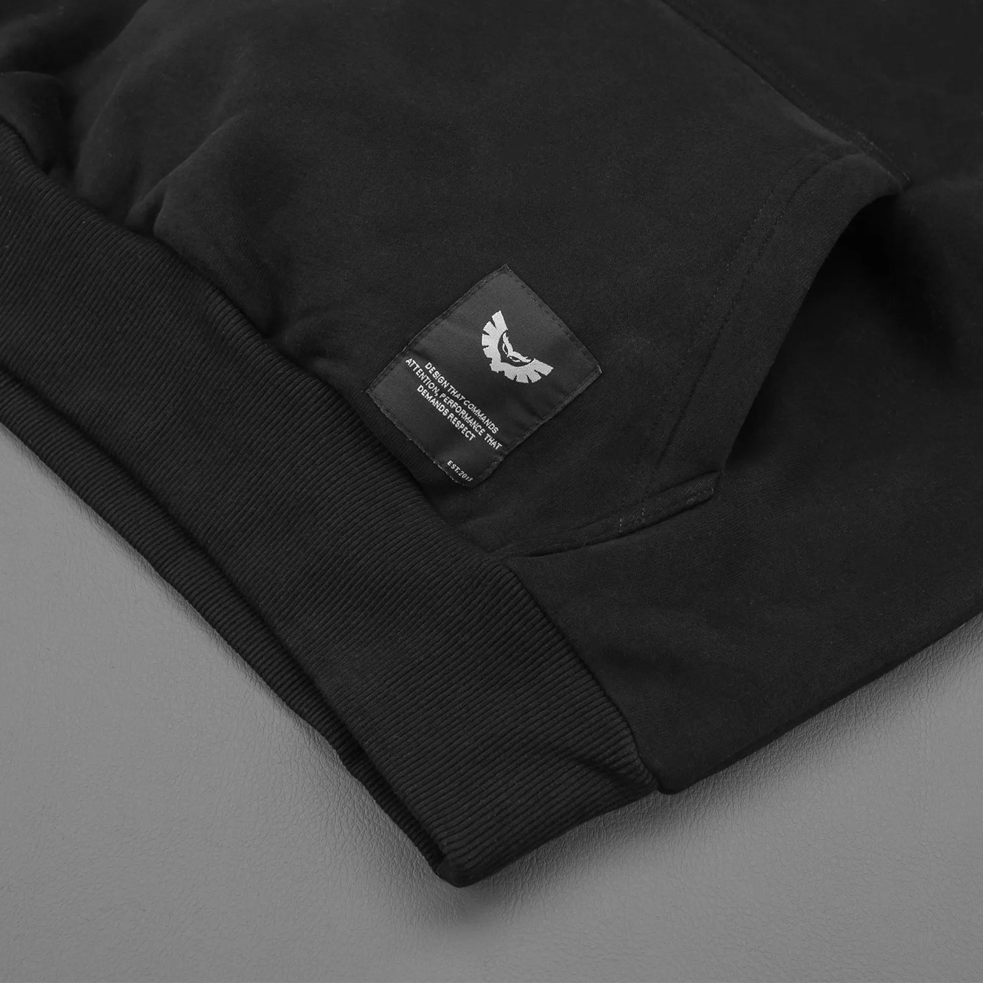 Stedi - Hoodie Sleeve Jumper - Black