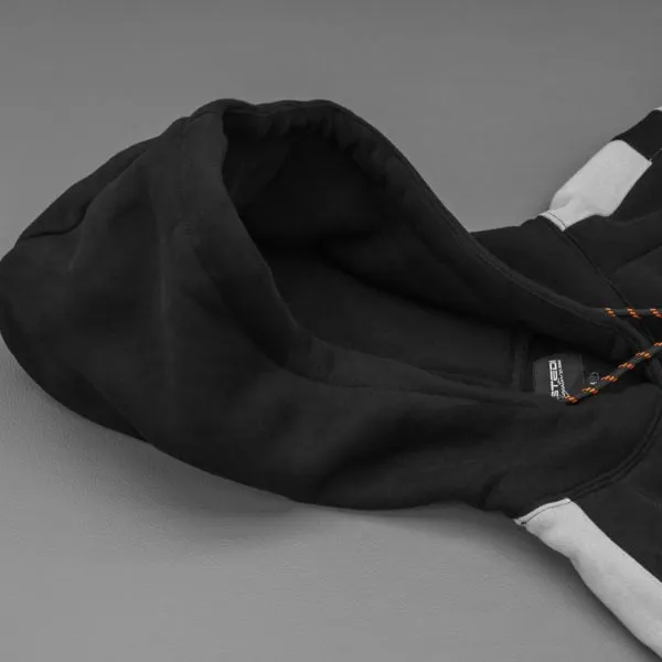 Stedi - Hoodie Sleeve Jumper - Black