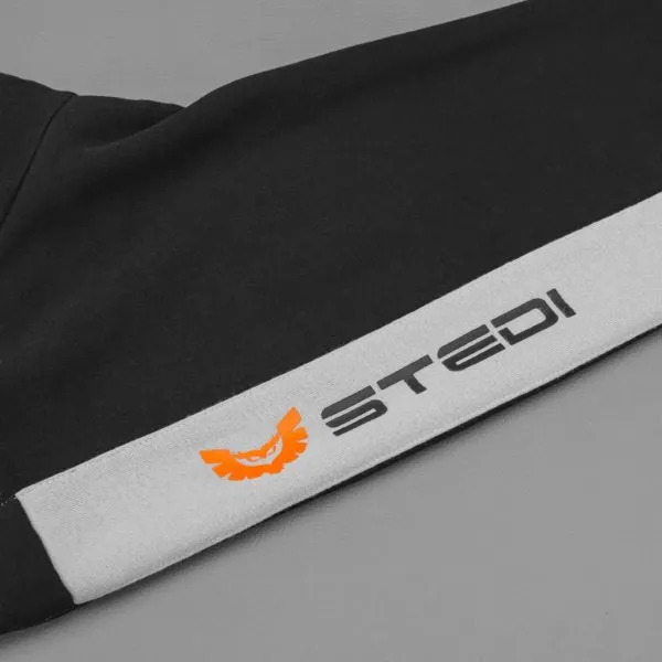Stedi - Hoodie Sleeve Jumper - Black