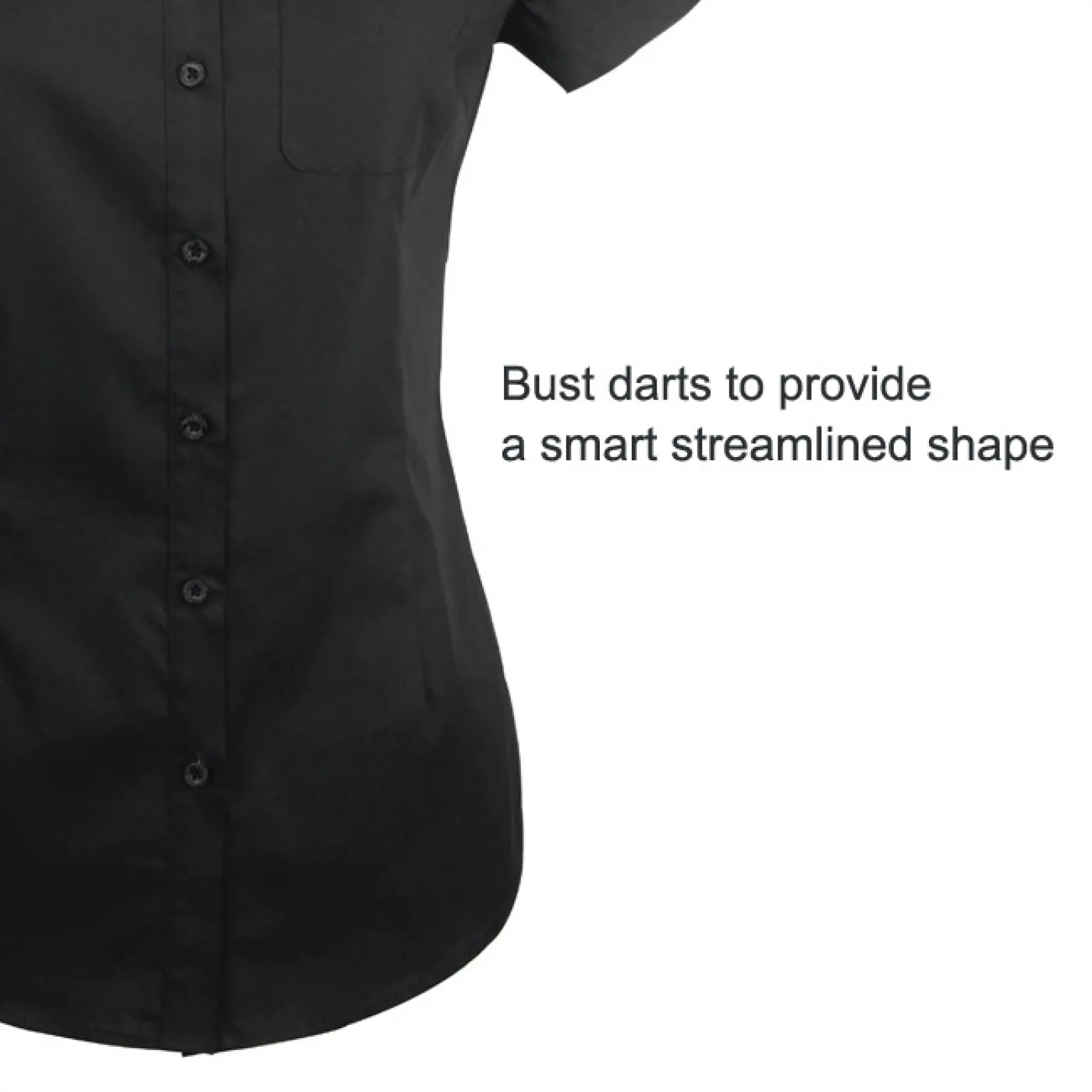 Stencil 2134S Ladies Hospitality Nano Short Sleeve Shirt