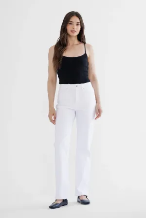 Straight Leg High Rise Jeans