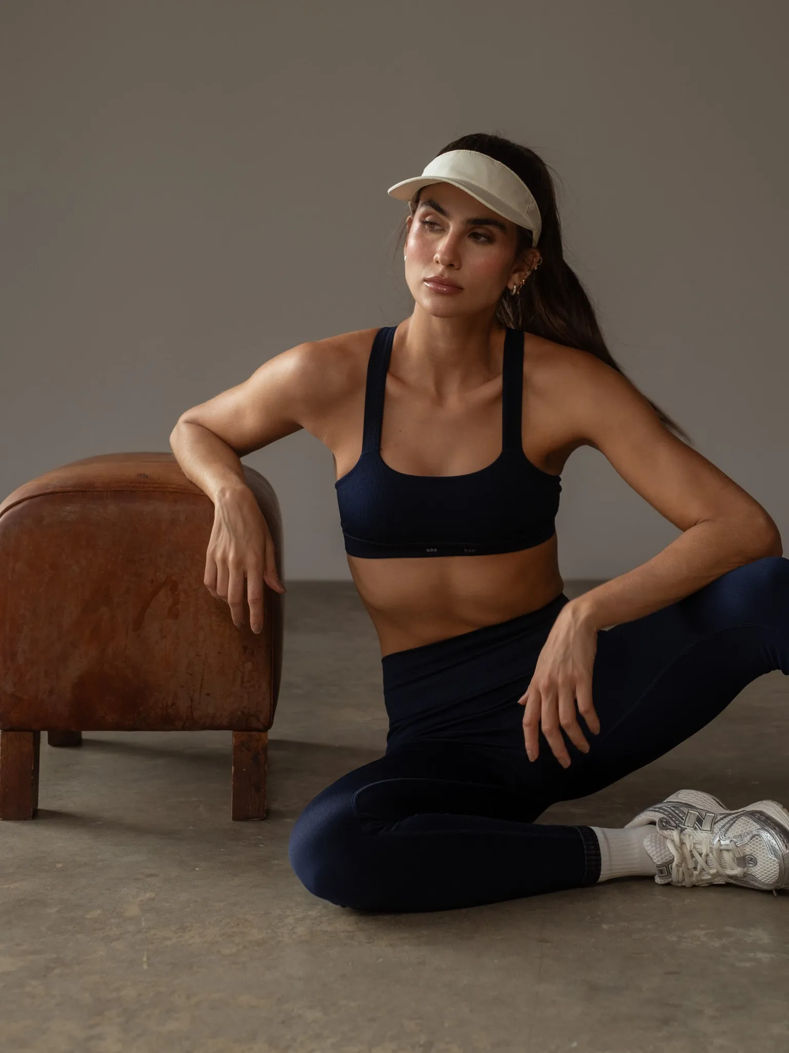 STRIPE SEAMLESS LEGGINGS - CORE BLUE
