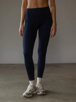 STRIPE SEAMLESS LEGGINGS - CORE BLUE