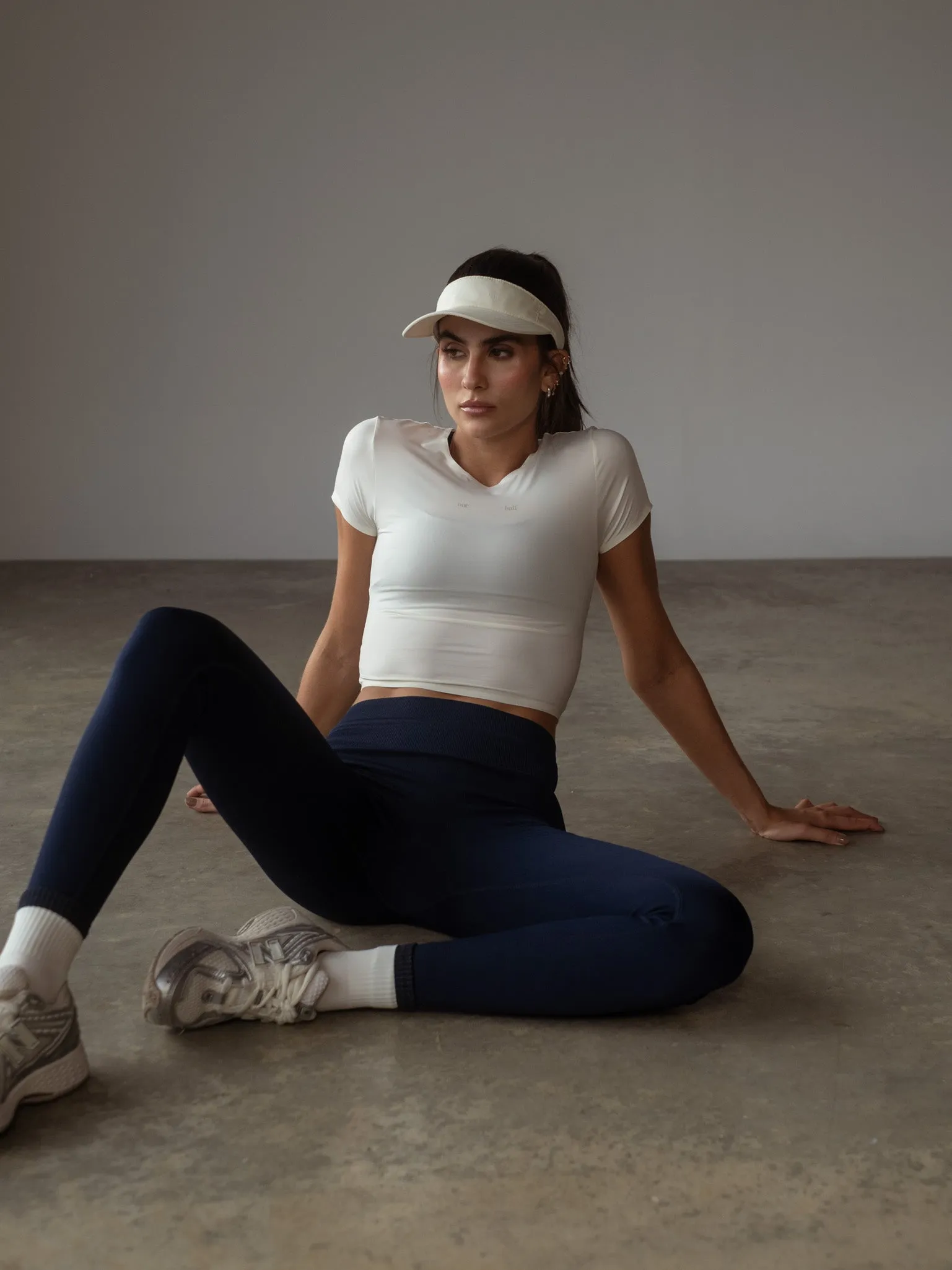 STRIPE SEAMLESS LEGGINGS - CORE BLUE