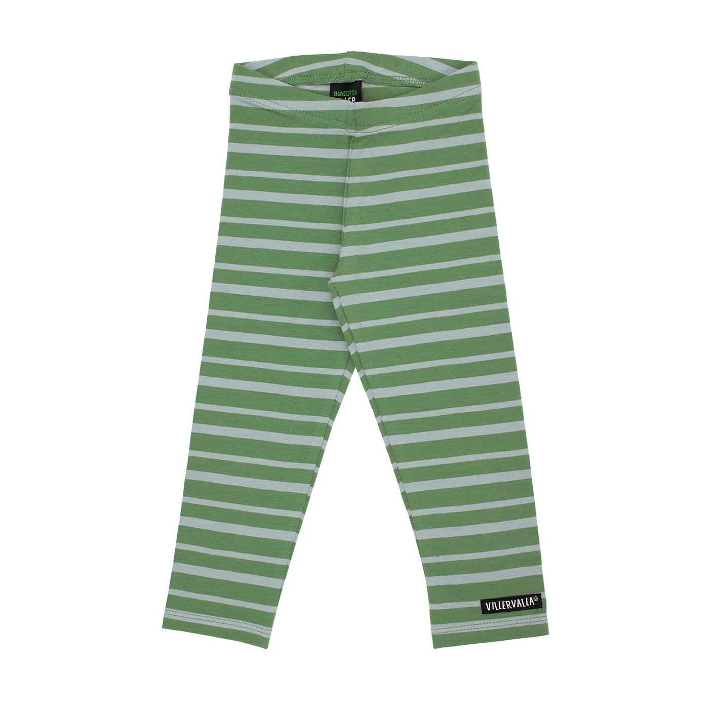 Striped Leggings - Moss/Fossil