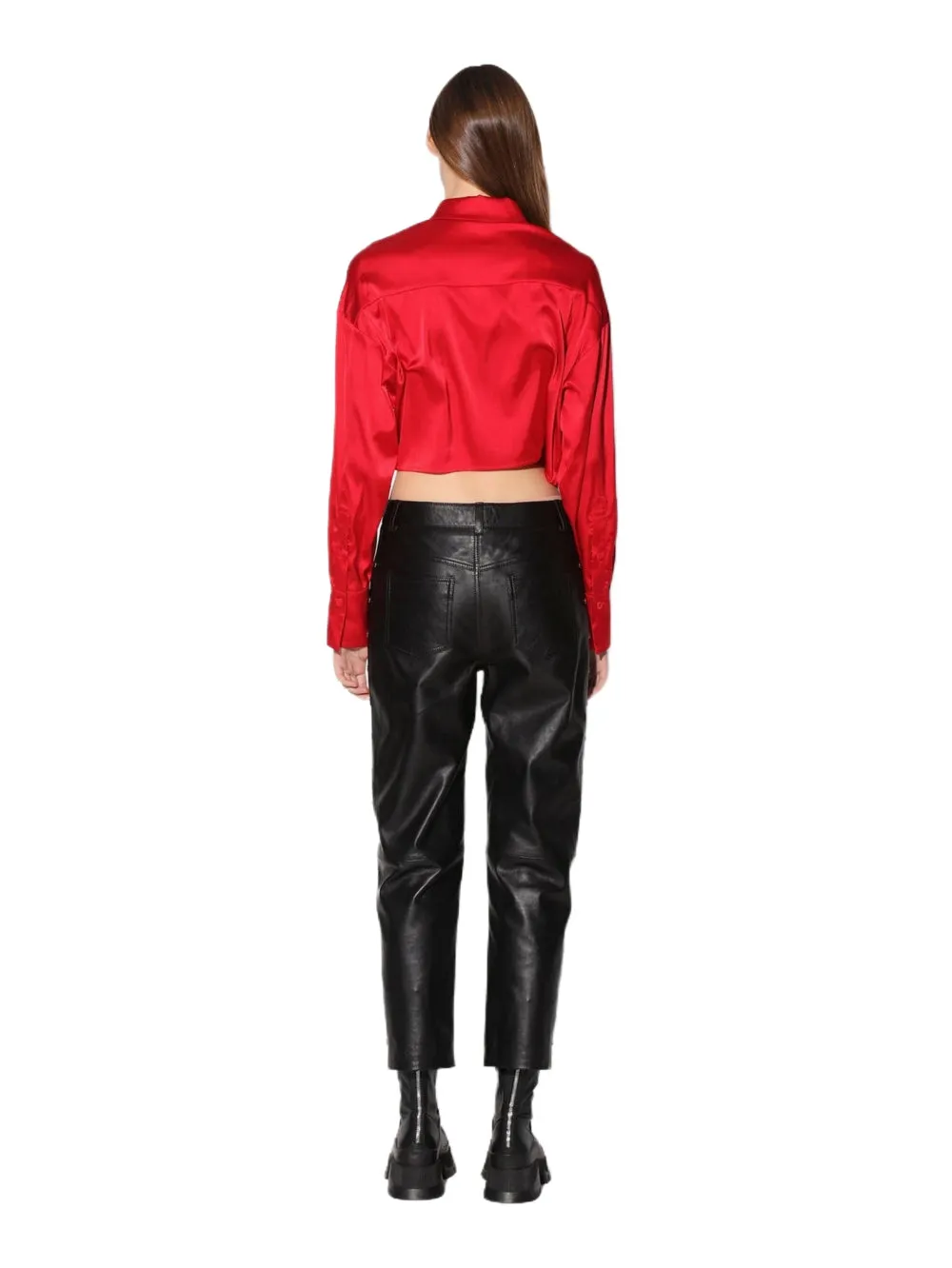 Studded Heritage Leather Pant