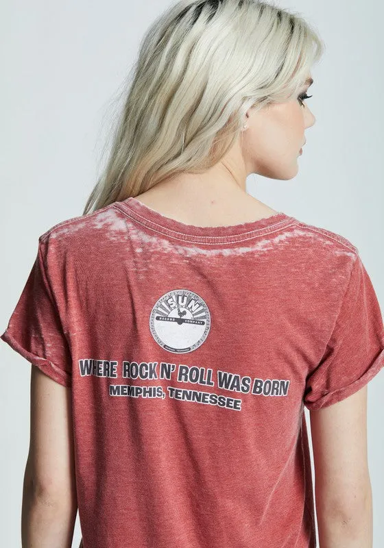 Sun Records Elvis Burnout Tee