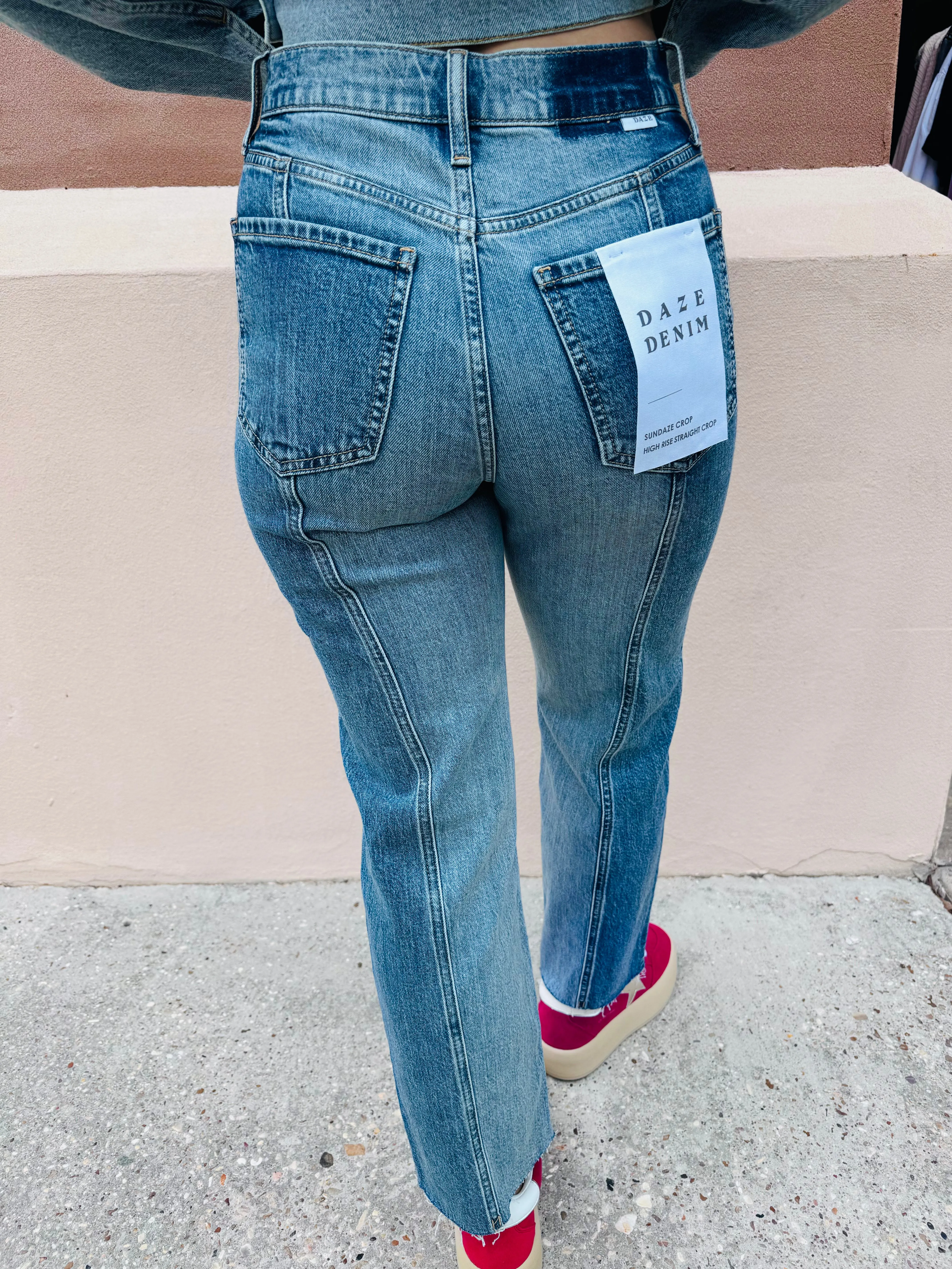 Sundaze High Rise Straight Jean