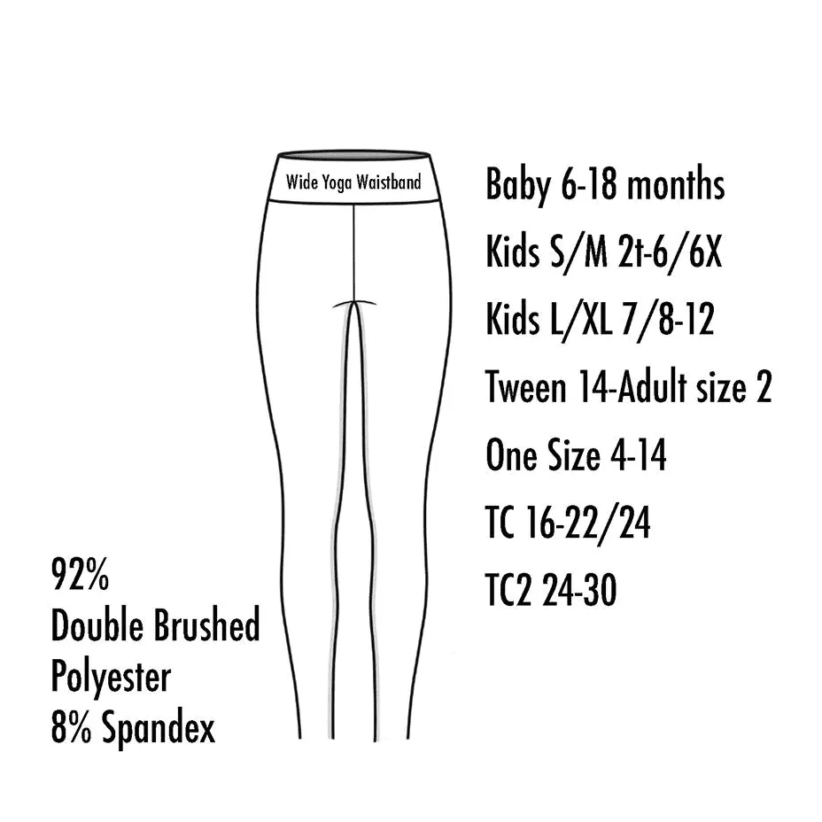 Sunflower Leggings Capri & Full with Pockets
