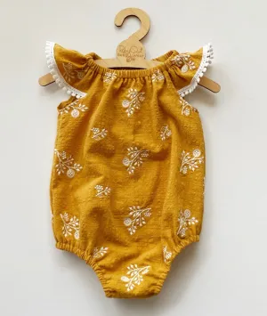 Sunshine Embroidered Romper