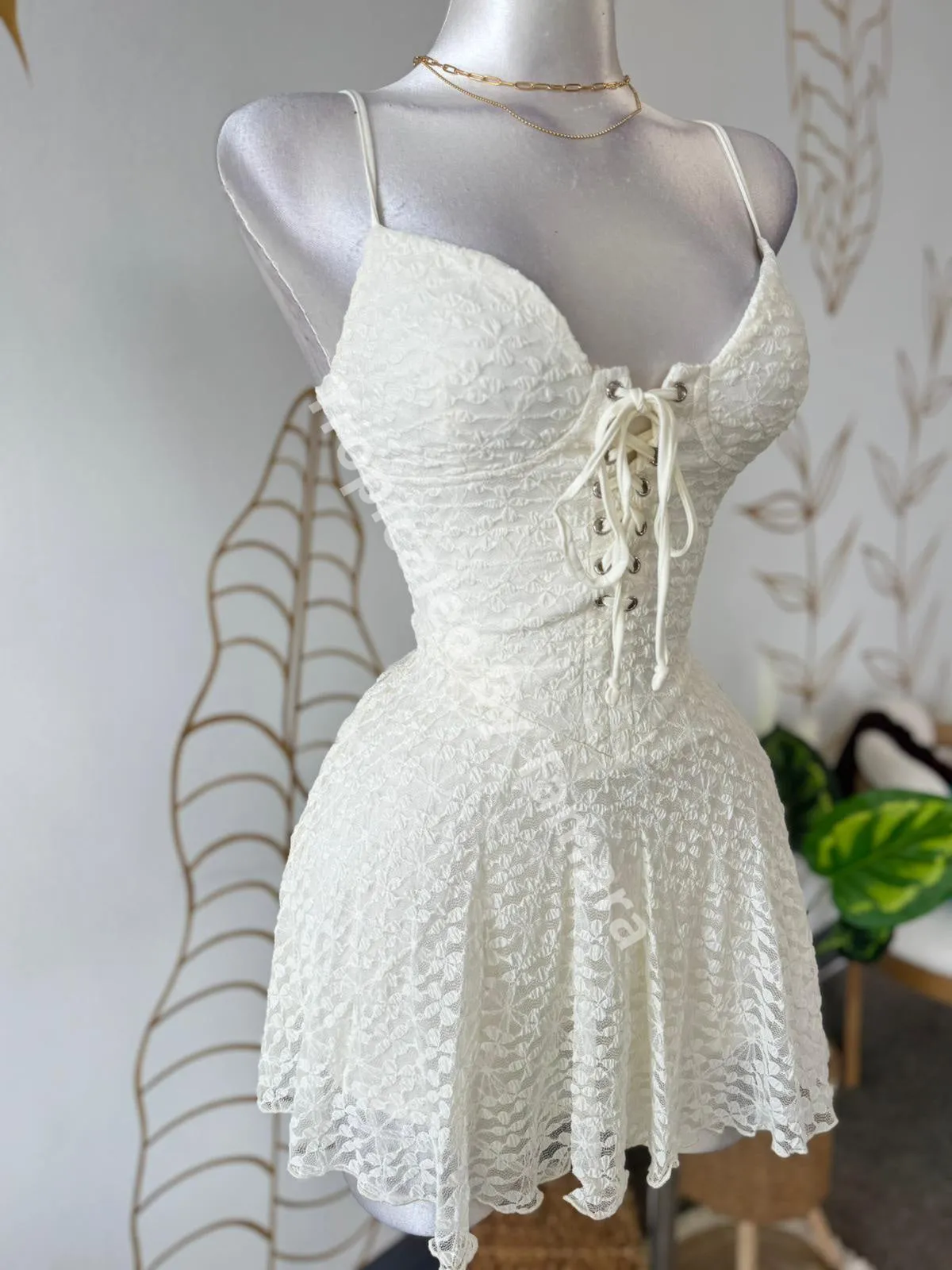 Sweet Lace Mini Romper