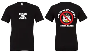 T-SHIRT - CROOK WITH A BADGE