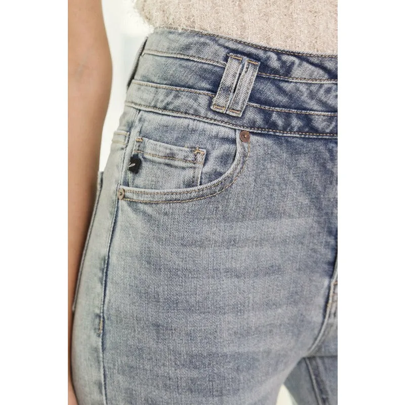 Take Me Away Ultra High Rise Mom Fit Jean - Medium