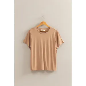 Tanner Dark Taupe Tee
