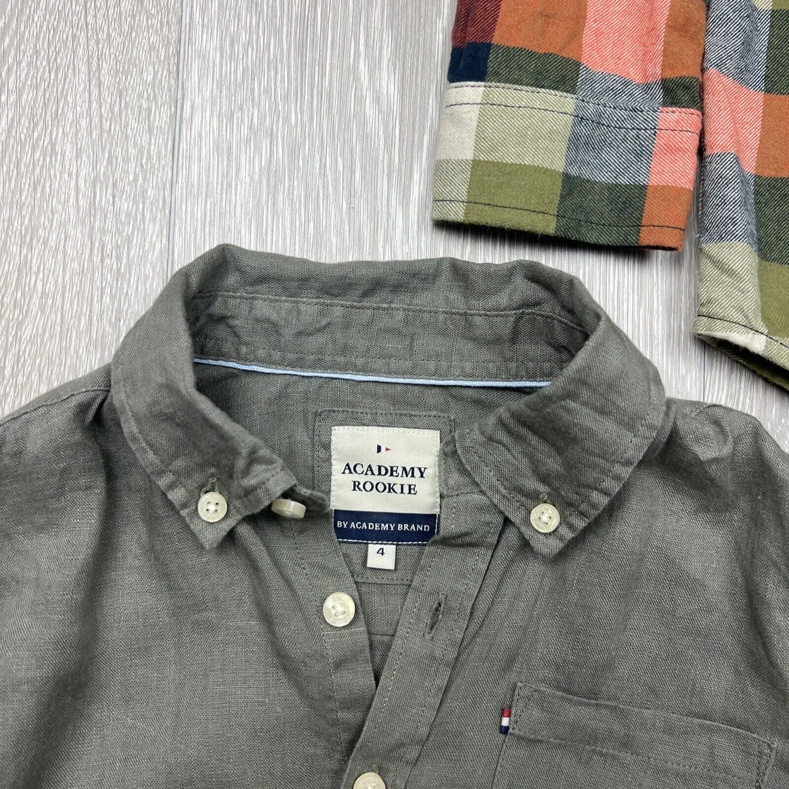 The Academy Brand Rookie Boys Shirts Size 4 Years (2 Shirts)