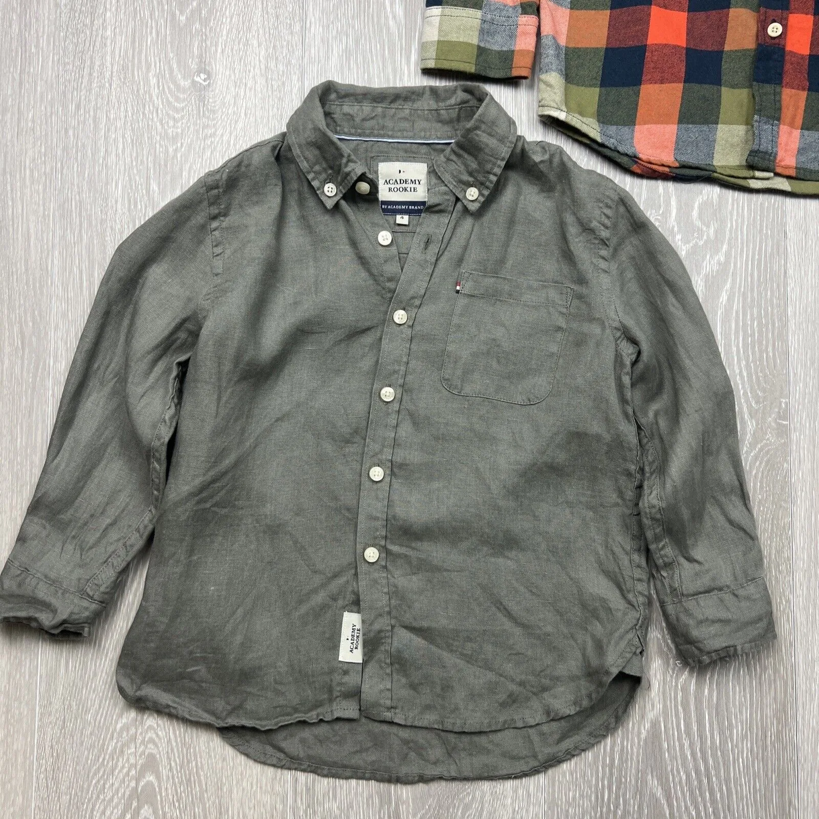 The Academy Brand Rookie Boys Shirts Size 4 Years (2 Shirts)