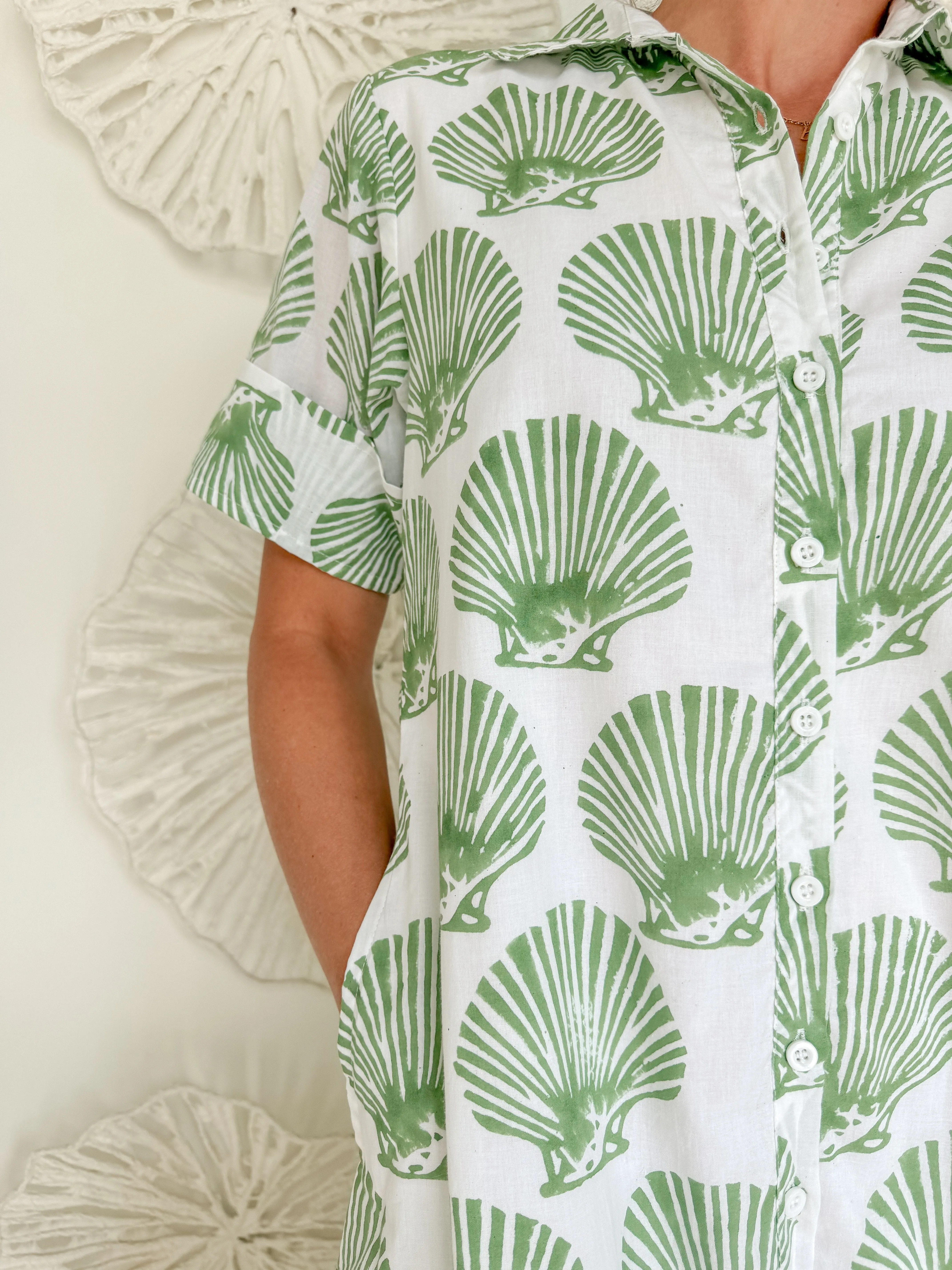 The Brianna Block Print Maxi