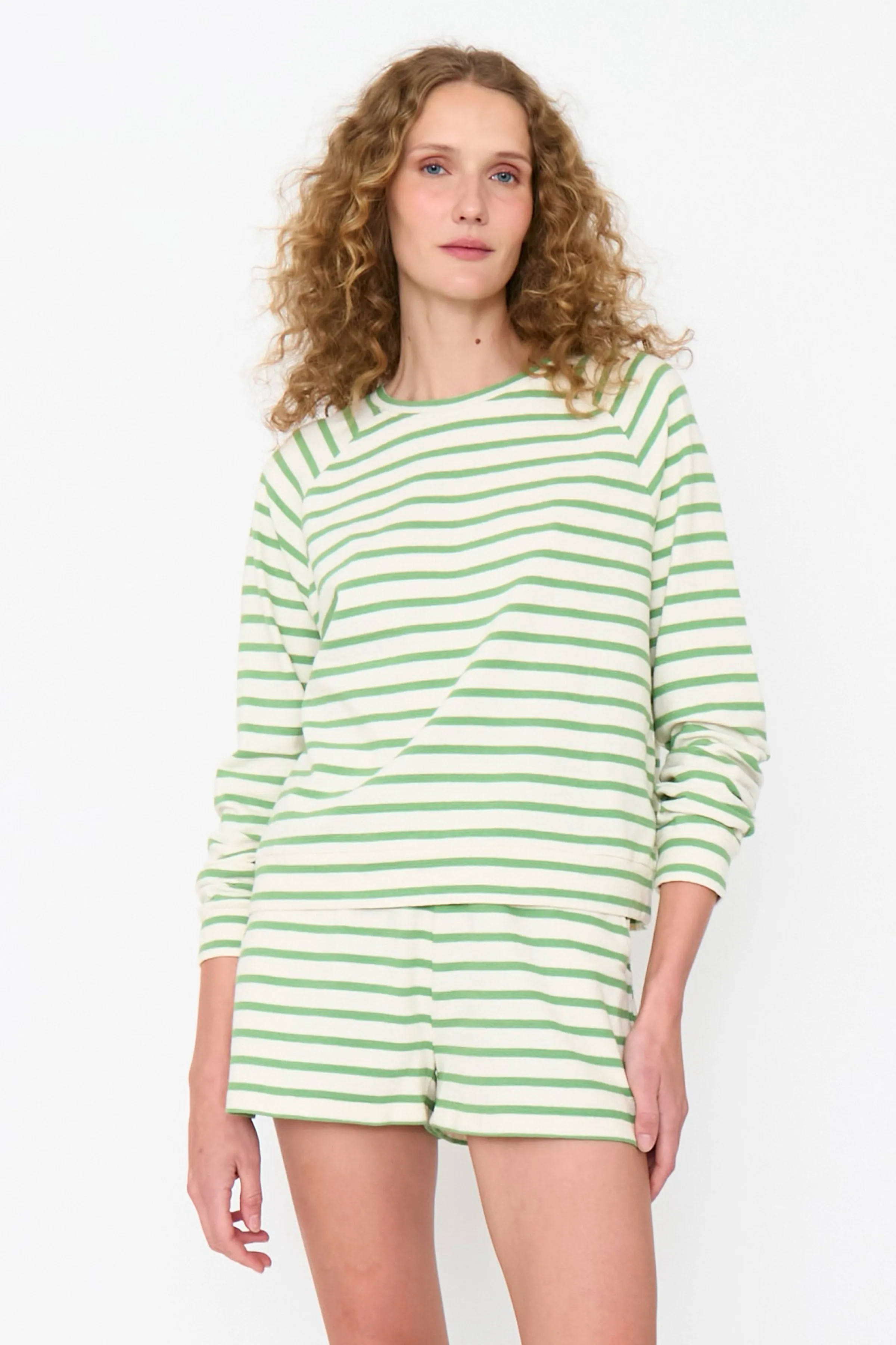 The Eco Cotton Franny - Cream/Avocado