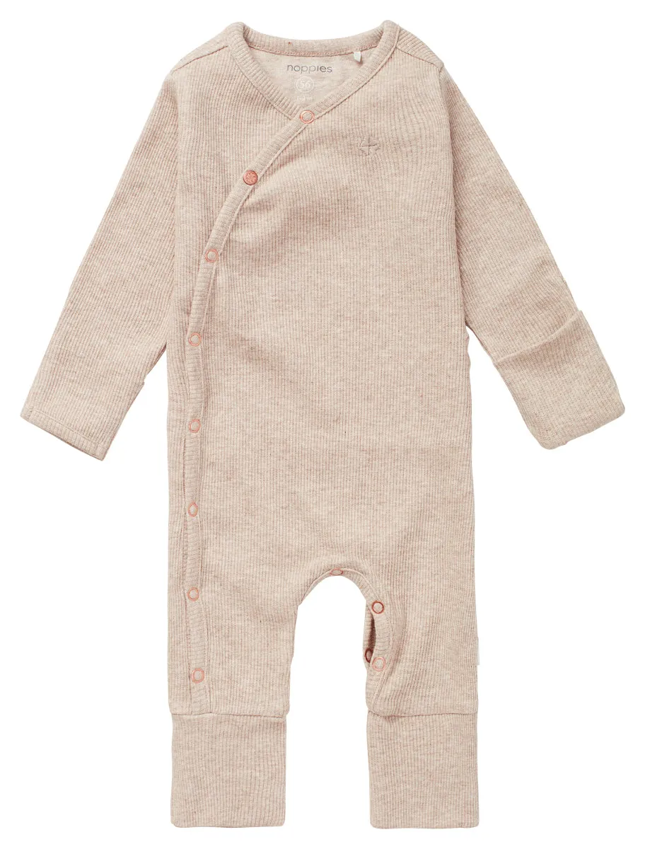 The Nessy Playsuit - Sand Melange - BABY