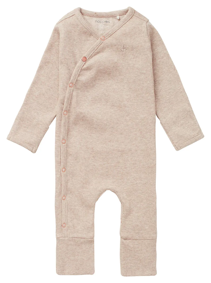 The Nessy Playsuit - Sand Melange - BABY