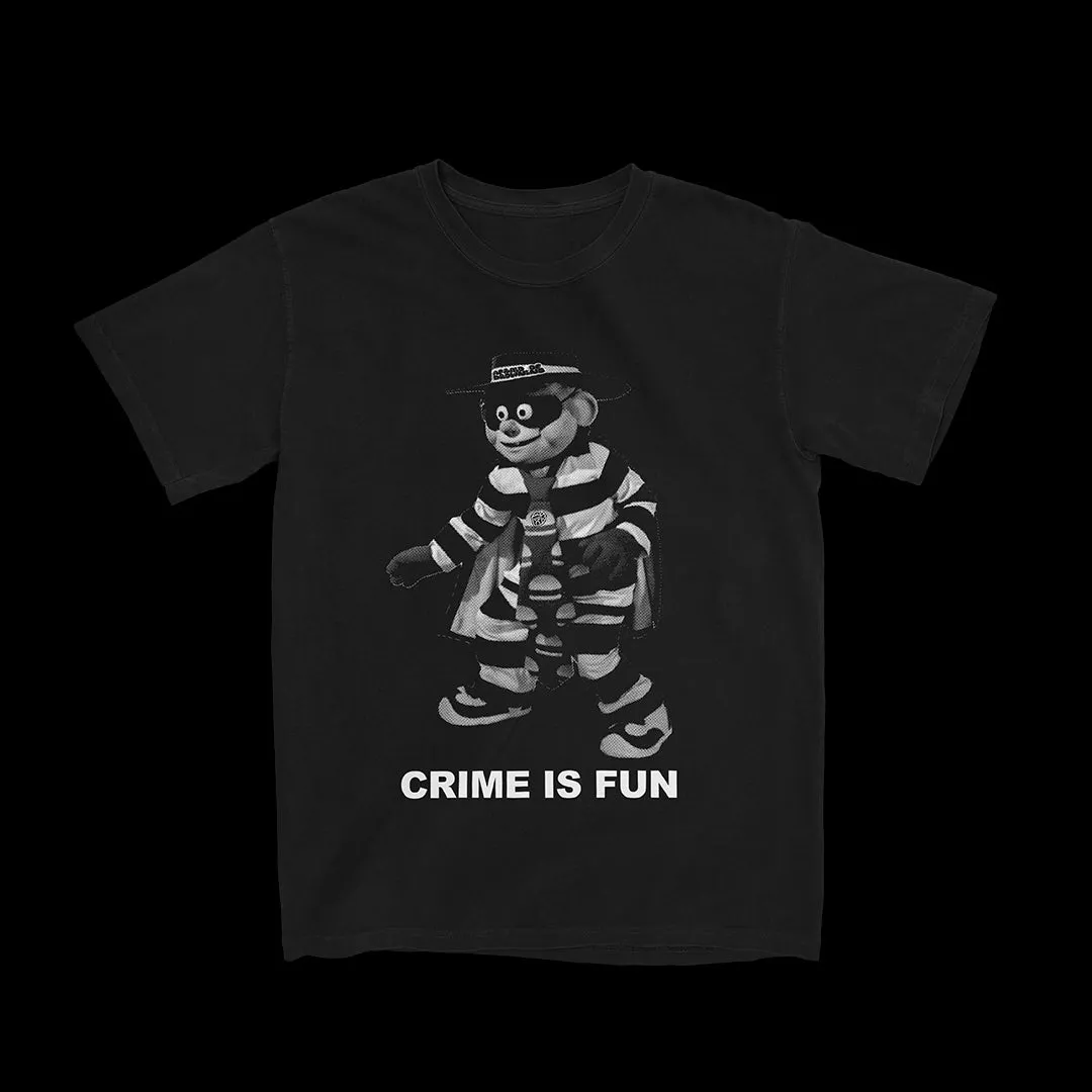 THE SCAMBURGLAR SHIRT - BLACK