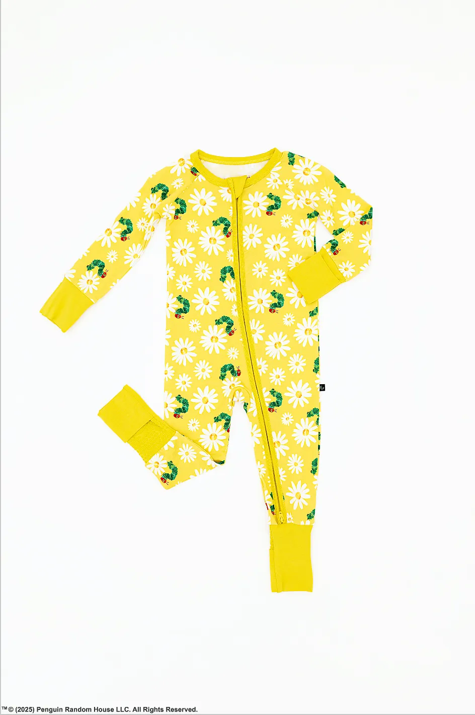 The Sleepy Sloth The World of Eric Carle™ Spring Daisy Print Zip Jammies Convertible Romper