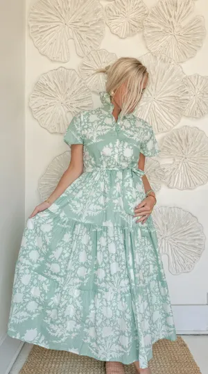 The Wrenley Block Print Maxi