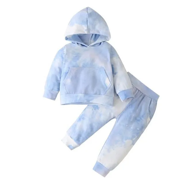 Tie-Dye Hoodie Set