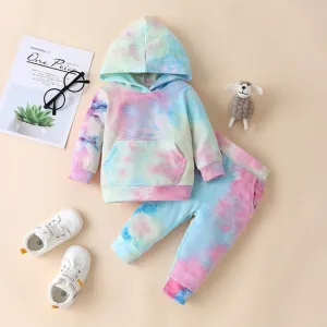 Tie-Dye Hoodie Set