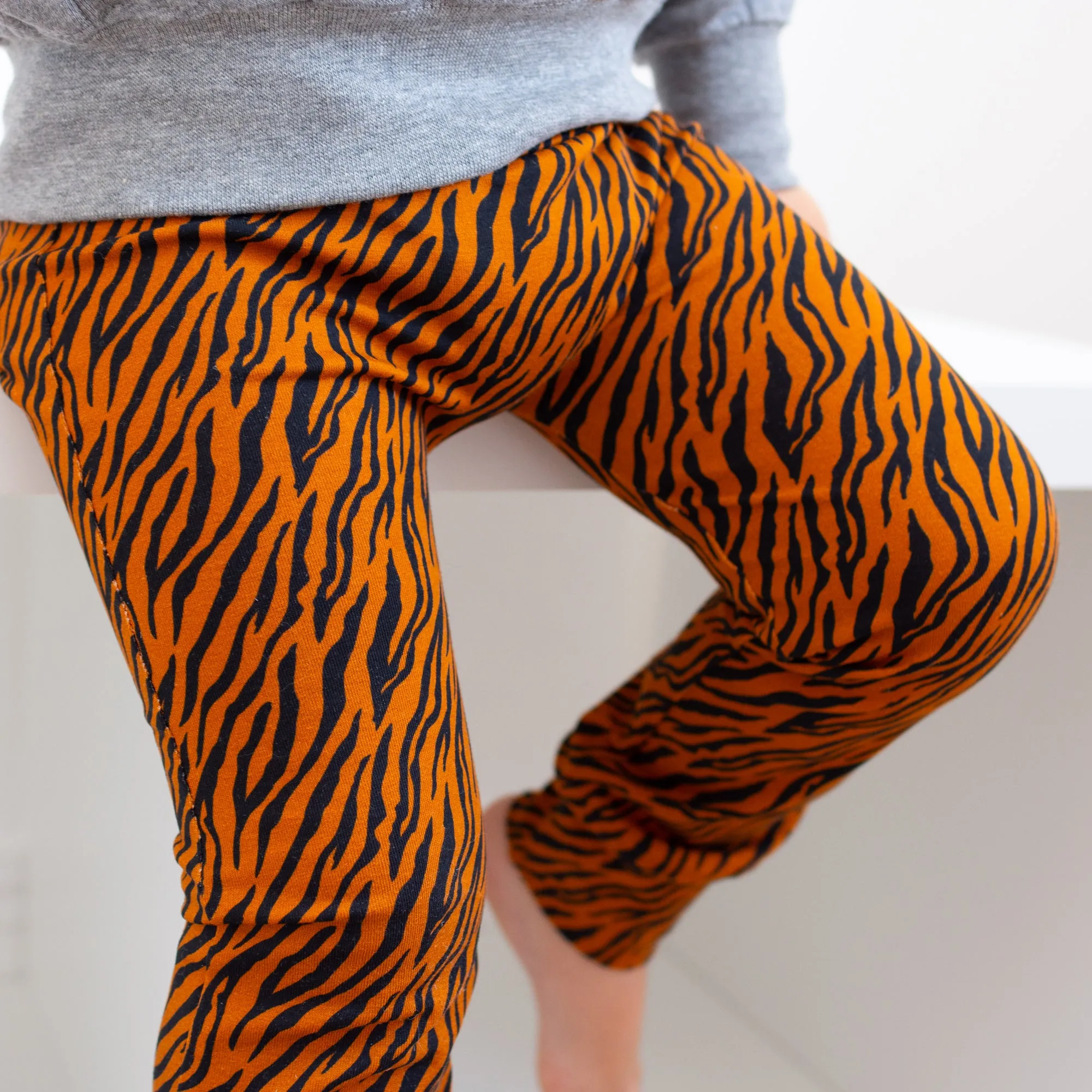 Tiger stripe Print Leggings