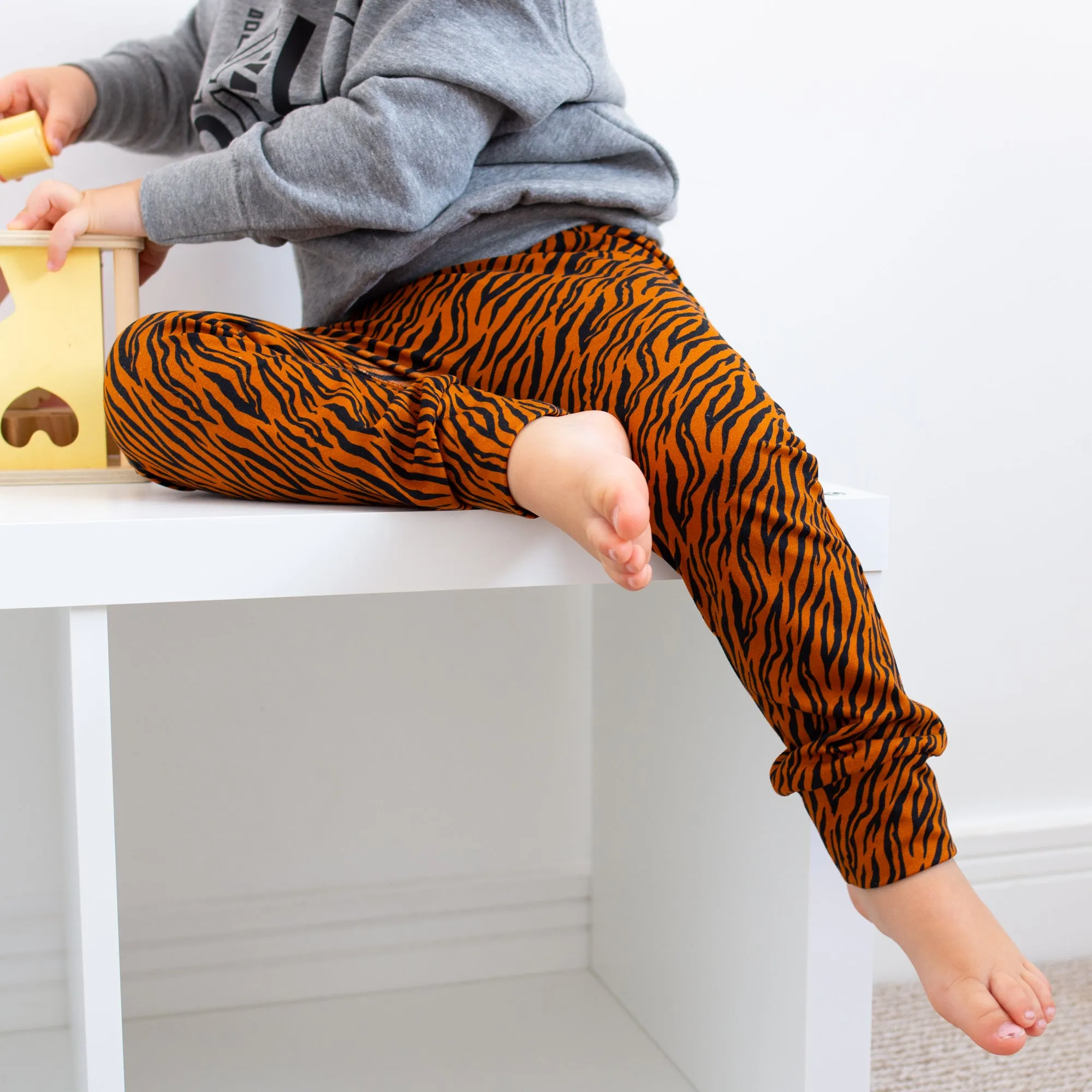 Tiger stripe Print Leggings