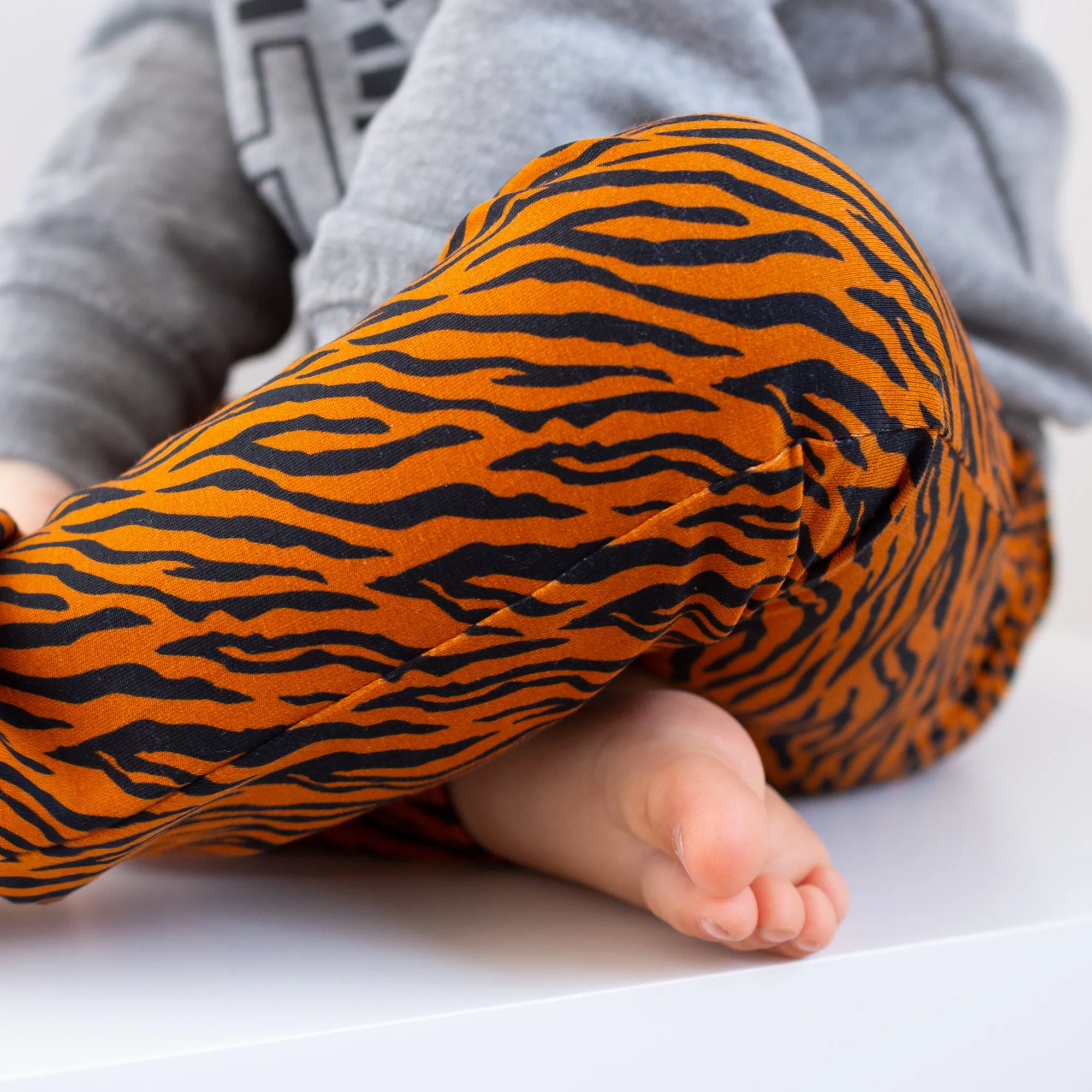 Tiger stripe Print Leggings