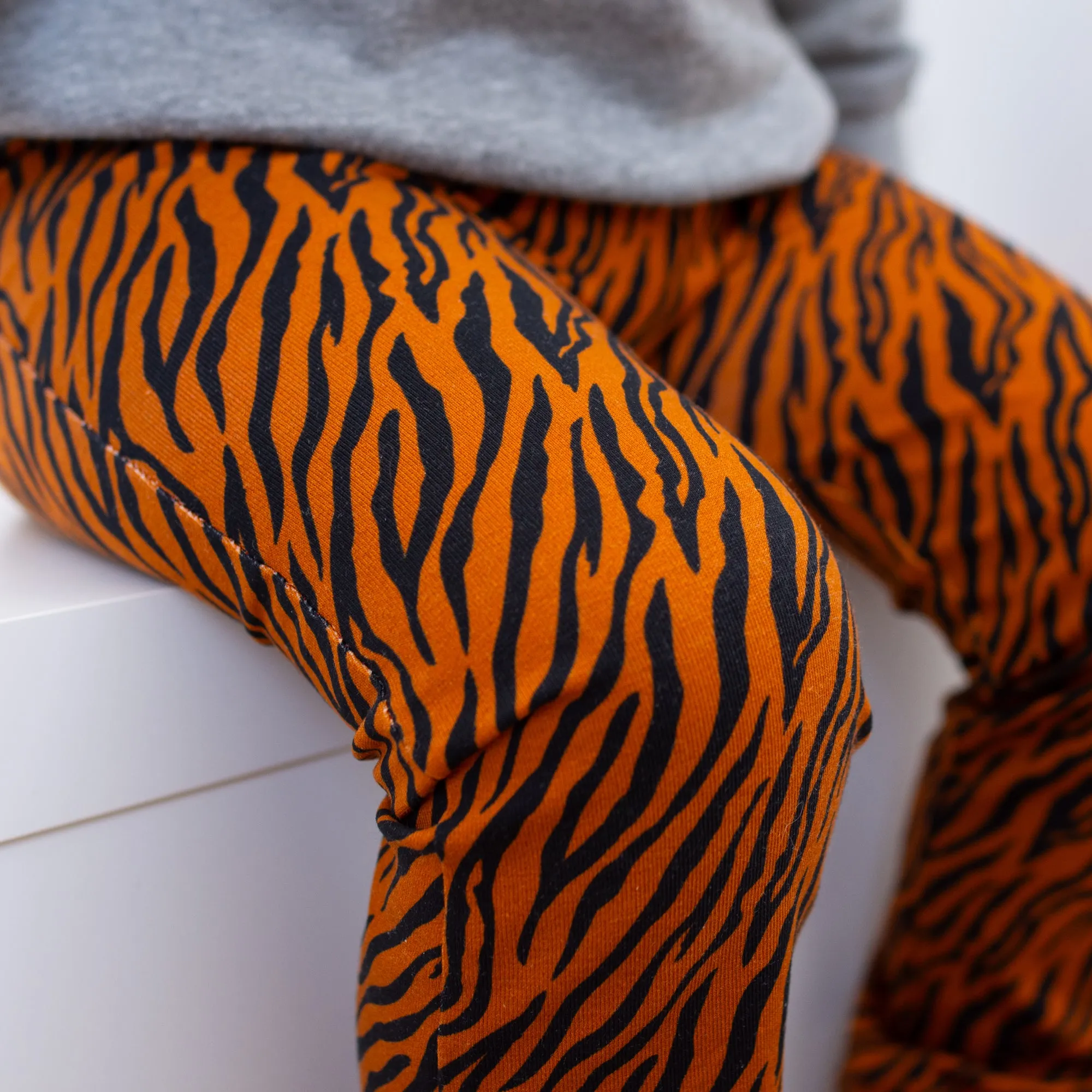 Tiger stripe Print Leggings