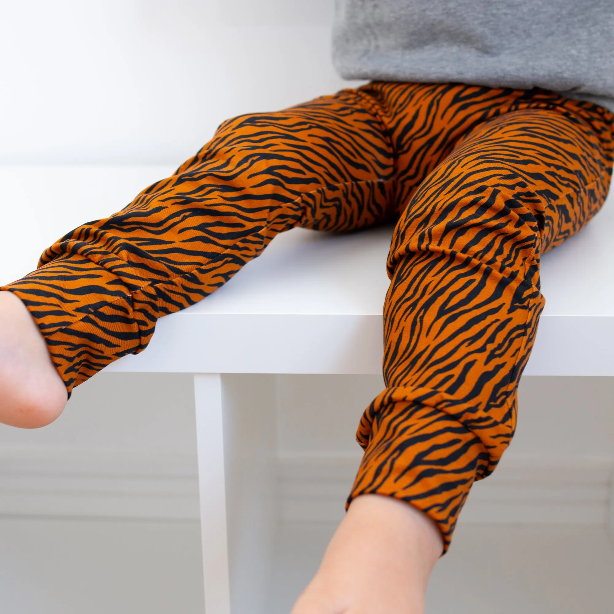 Tiger stripe Print Leggings