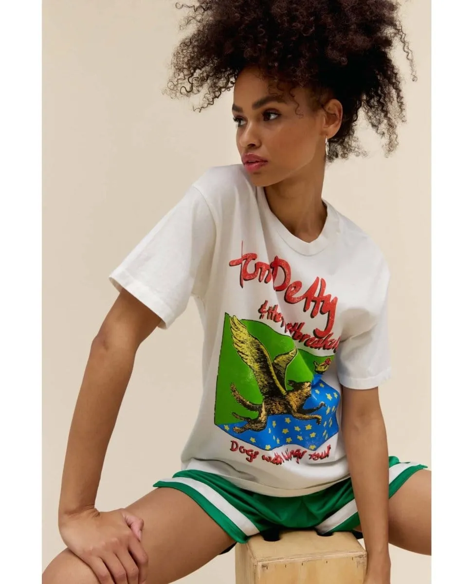 Tom Petty Dogs With Wings Tee