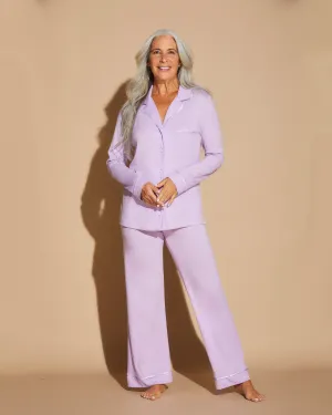 Top A Manica Lunga E Pantalone Lungo