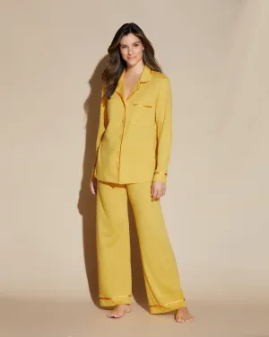 Top A Manica Lunga E Pantalone Lungo
