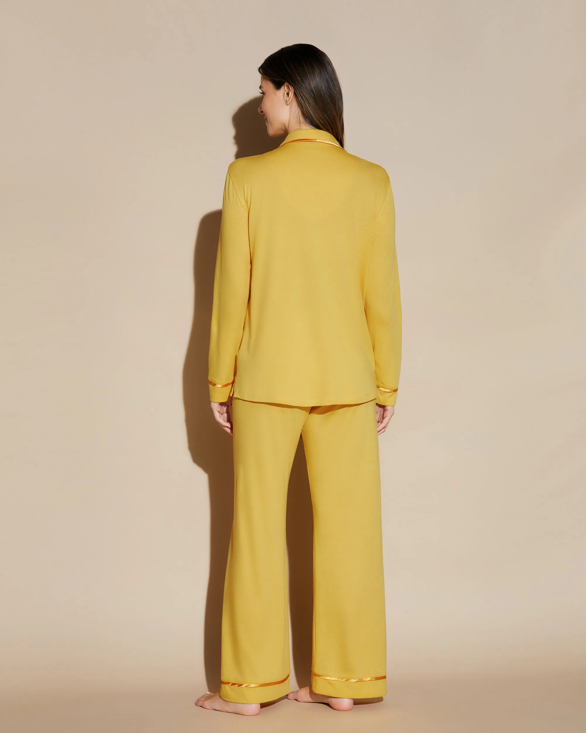 Top A Manica Lunga E Pantalone Lungo