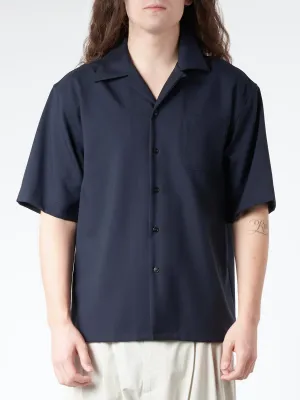 Tropical Wool Bowling Shirt