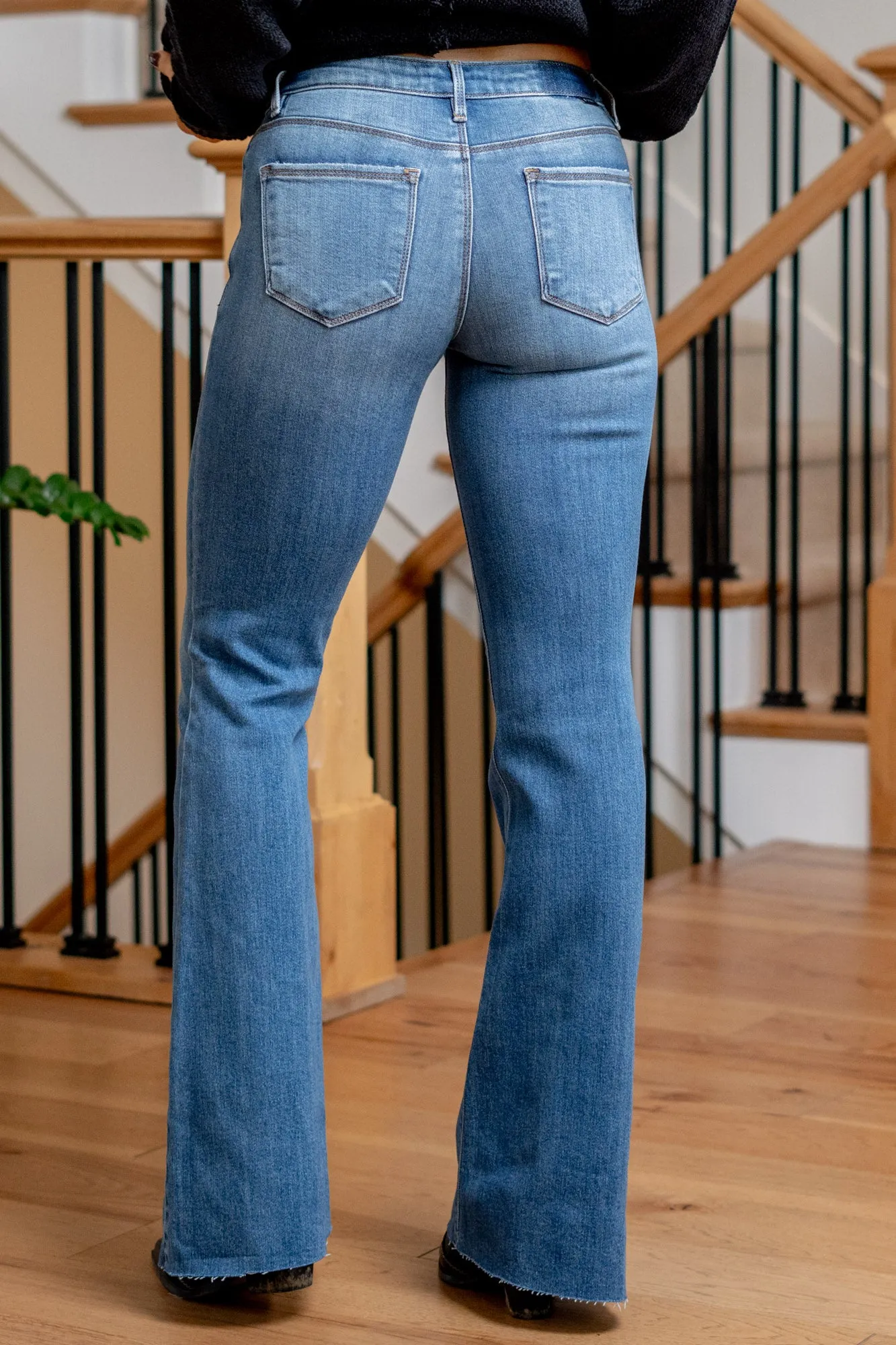 True Ascent Mid Rise Flare Regular & Plus Sizes