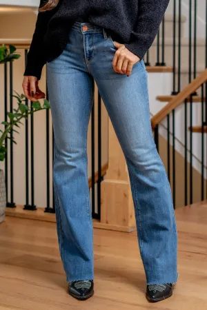 True Ascent Mid Rise Flare Regular & Plus Sizes
