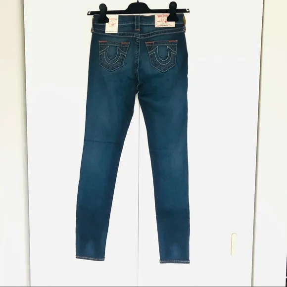 True Religion Second skin super skinny high waisted jeans