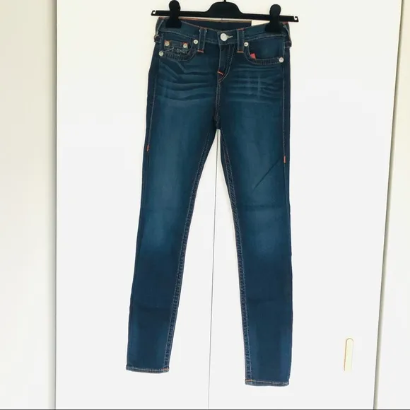 True Religion Second skin super skinny high waisted jeans