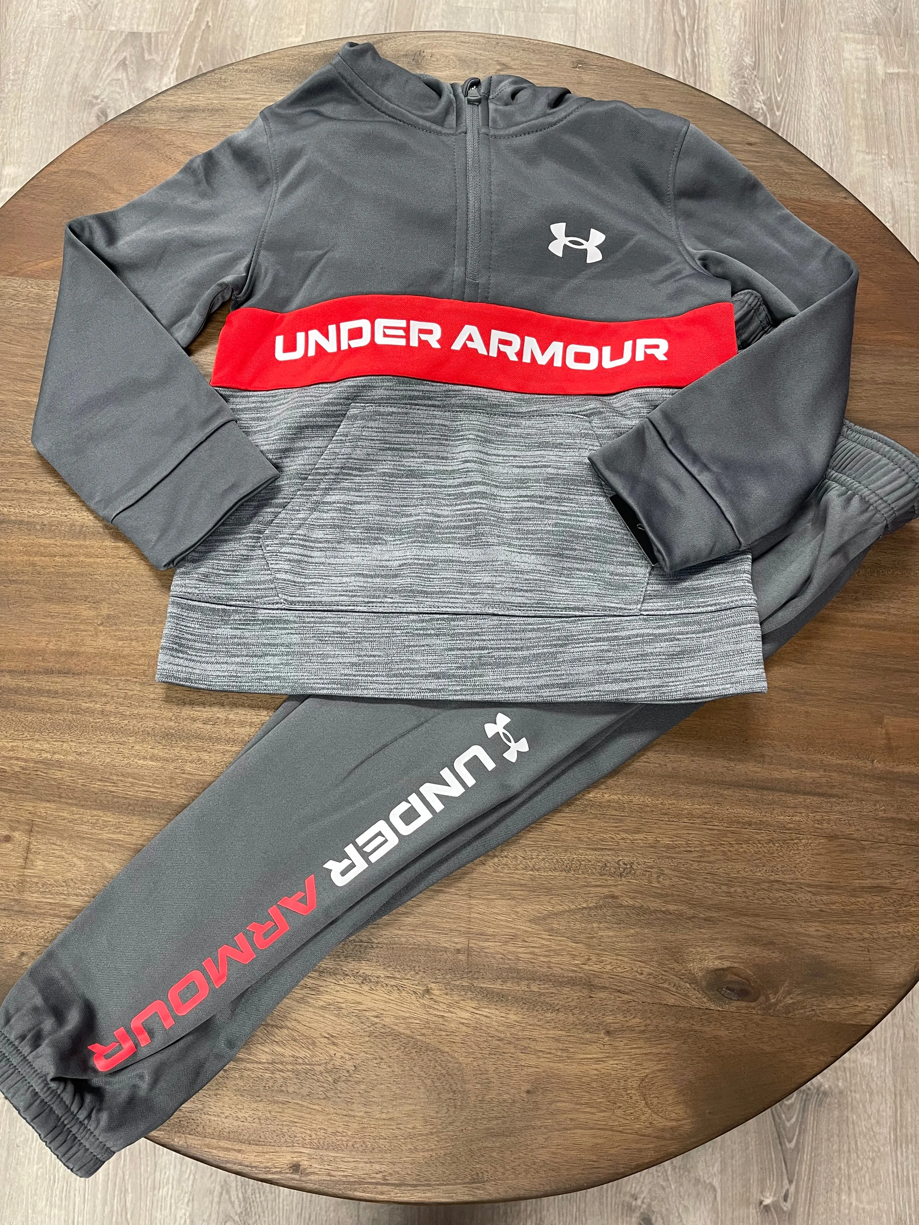 UA BLOCK HOODIE SET