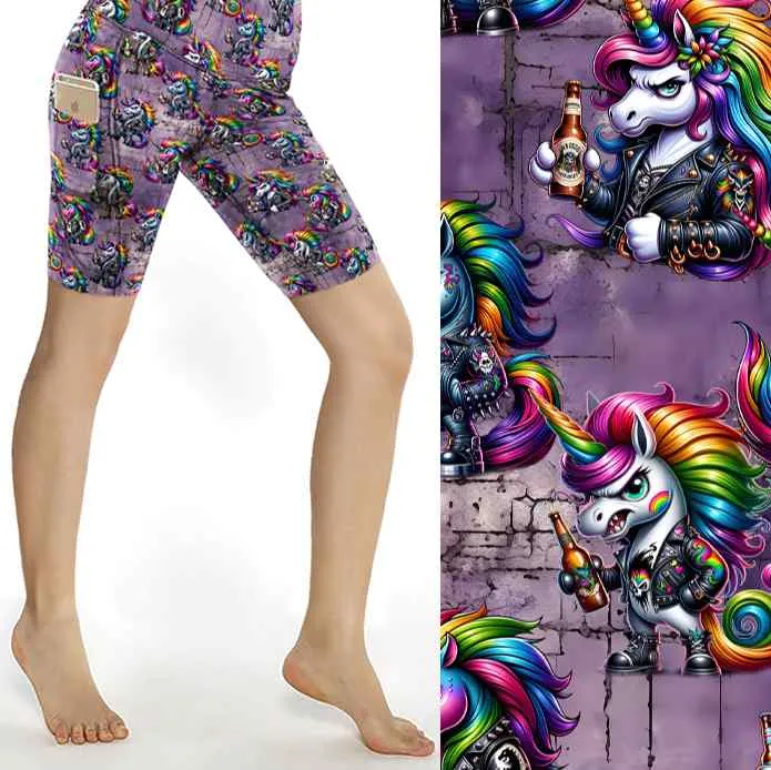 Unicorn Uprising Rainbow Unicorn Shorts