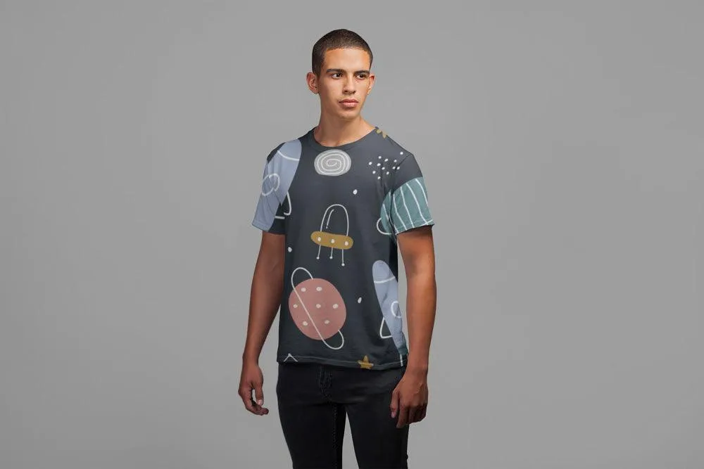 Unisex All-Over Printed Oversized T-Shirt