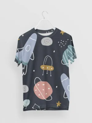 Unisex All-Over Printed Oversized T-Shirt