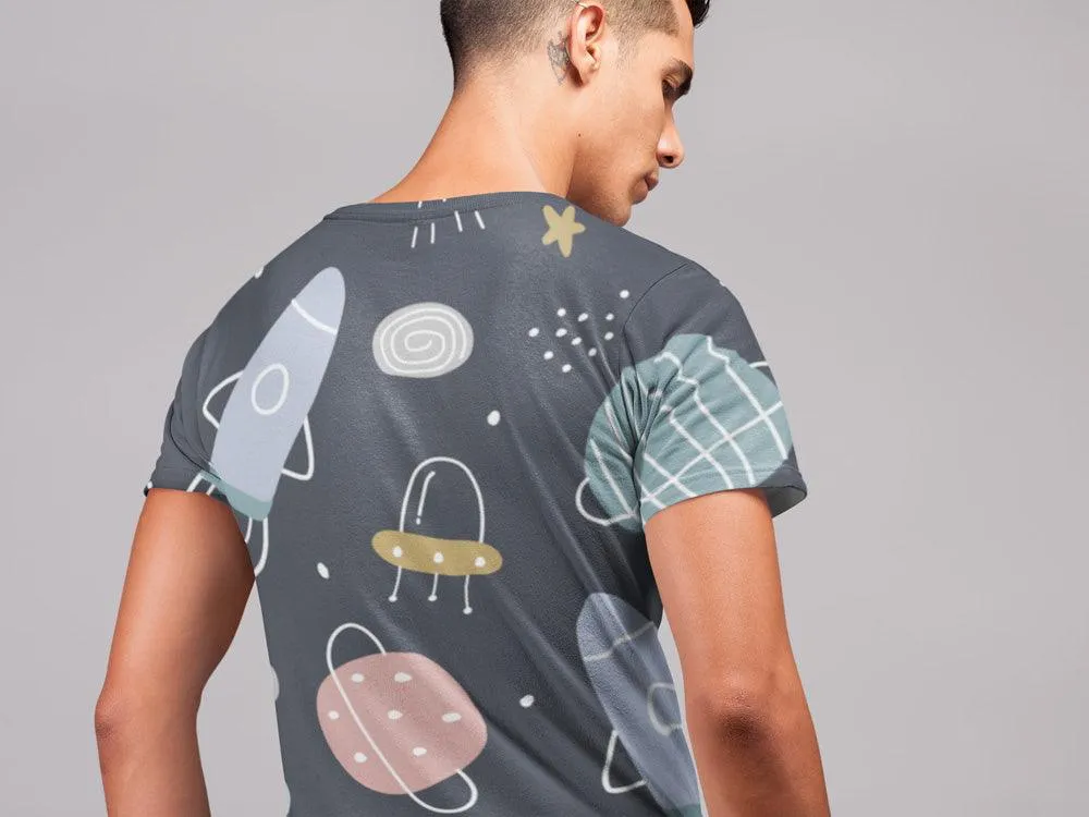 Unisex All-Over Printed Oversized T-Shirt