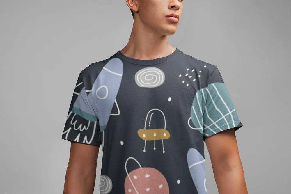 Unisex All-Over Printed Oversized T-Shirt